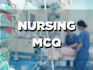 G.N.M And Nursing MCQ